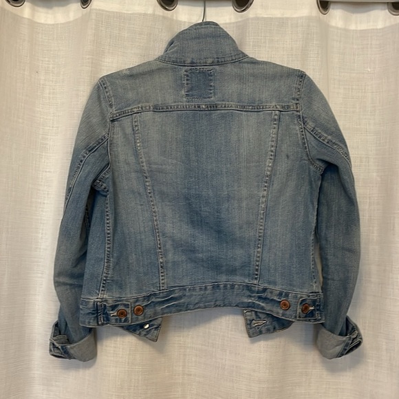 H & M tailored denim jacket Women’s 6 - Picture 3 of 3